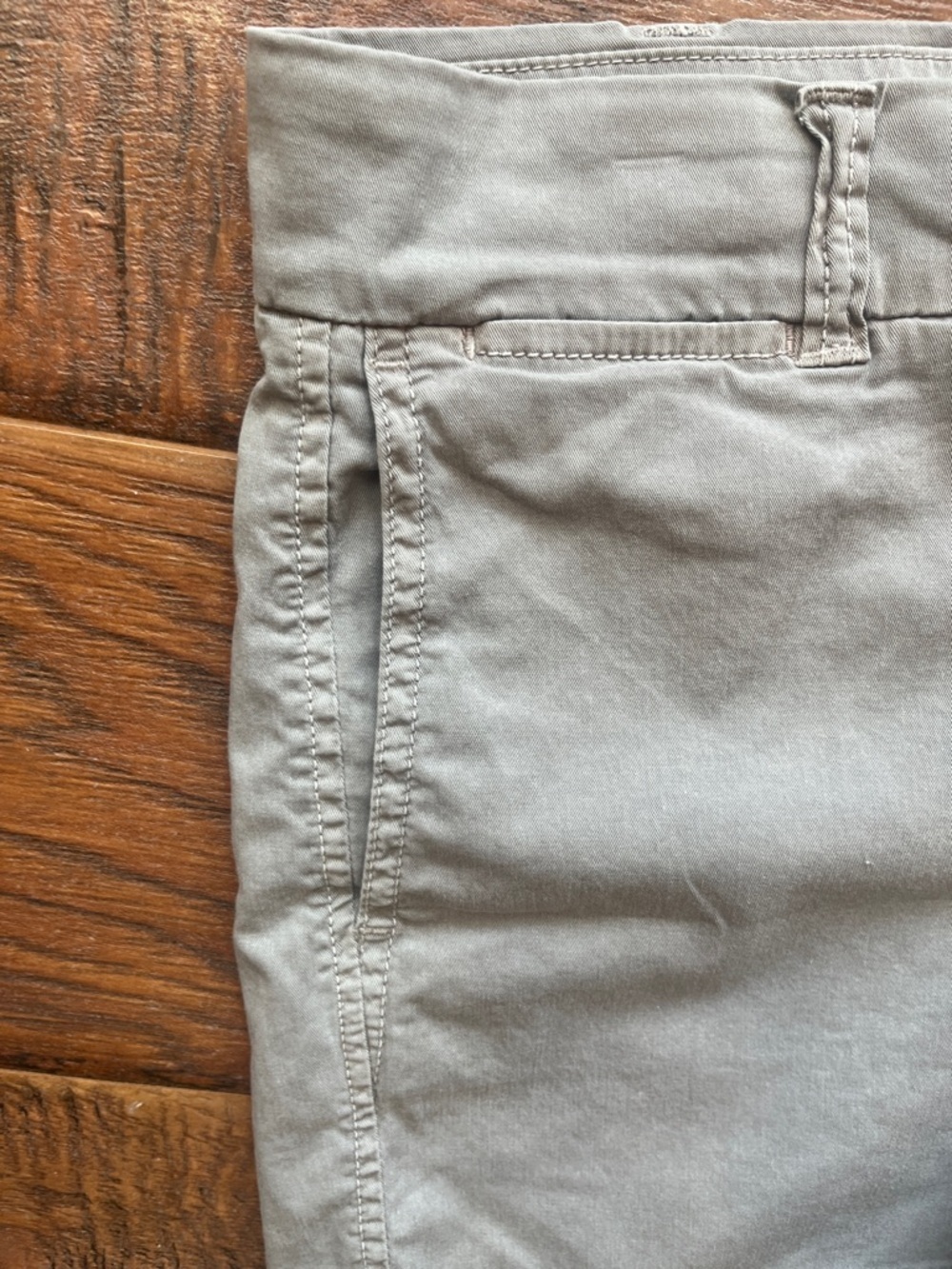 J. Crew Light Gray Tailored Cotton Bermuda Shorts  - Size 4 - Picture 4 of 5
